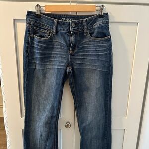 Victoria's Secret Indigo Boot Cut Hipster Jeans